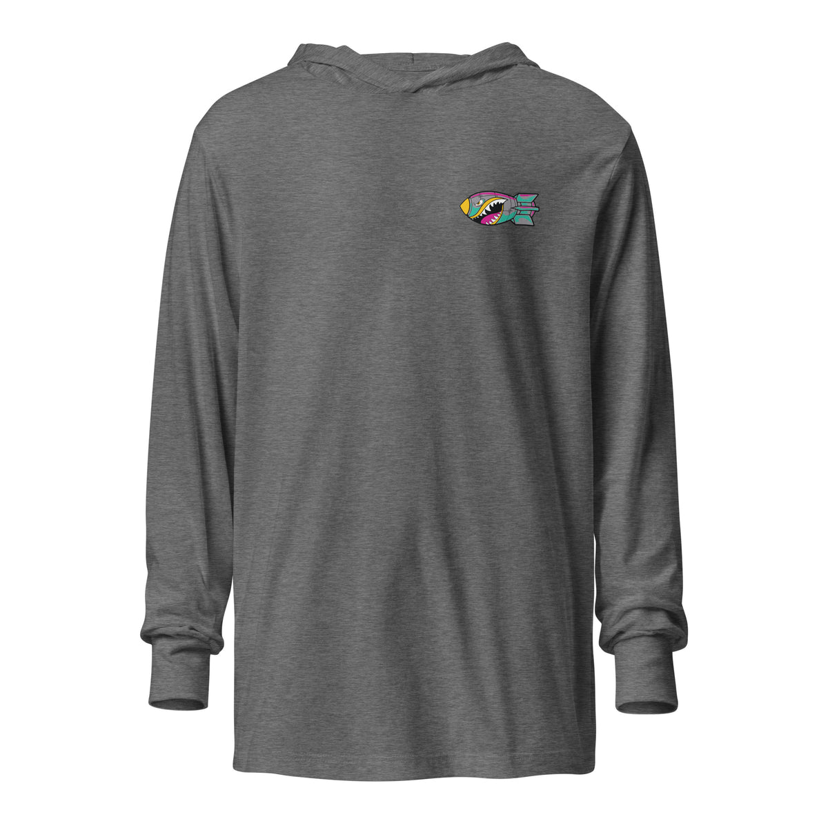 Performance | Hooded Long Sleeve T Shirt | Buffalo Bomb Squad 12u Softball | Icon Logo