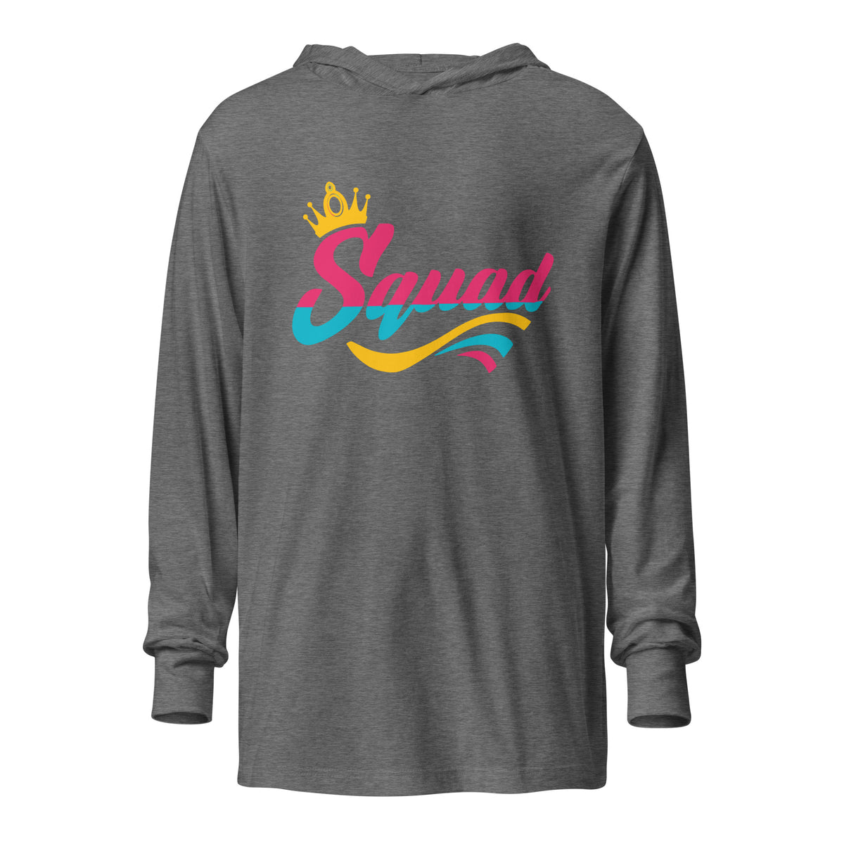 Performance | Hooded Long Sleeve T Shirt | Buffalo Bomb Squad 12u Softball | Vanguard Alt Logo