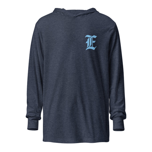 Performance | Hooded Long Sleeve T Shirt | PV Elite 7U Baseball | Lettermark Logo