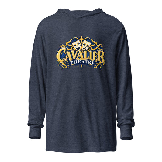 Performance | Hooded Long Sleeve T Shirt | Cavalier Theatre Troupe | Emblem Logo
