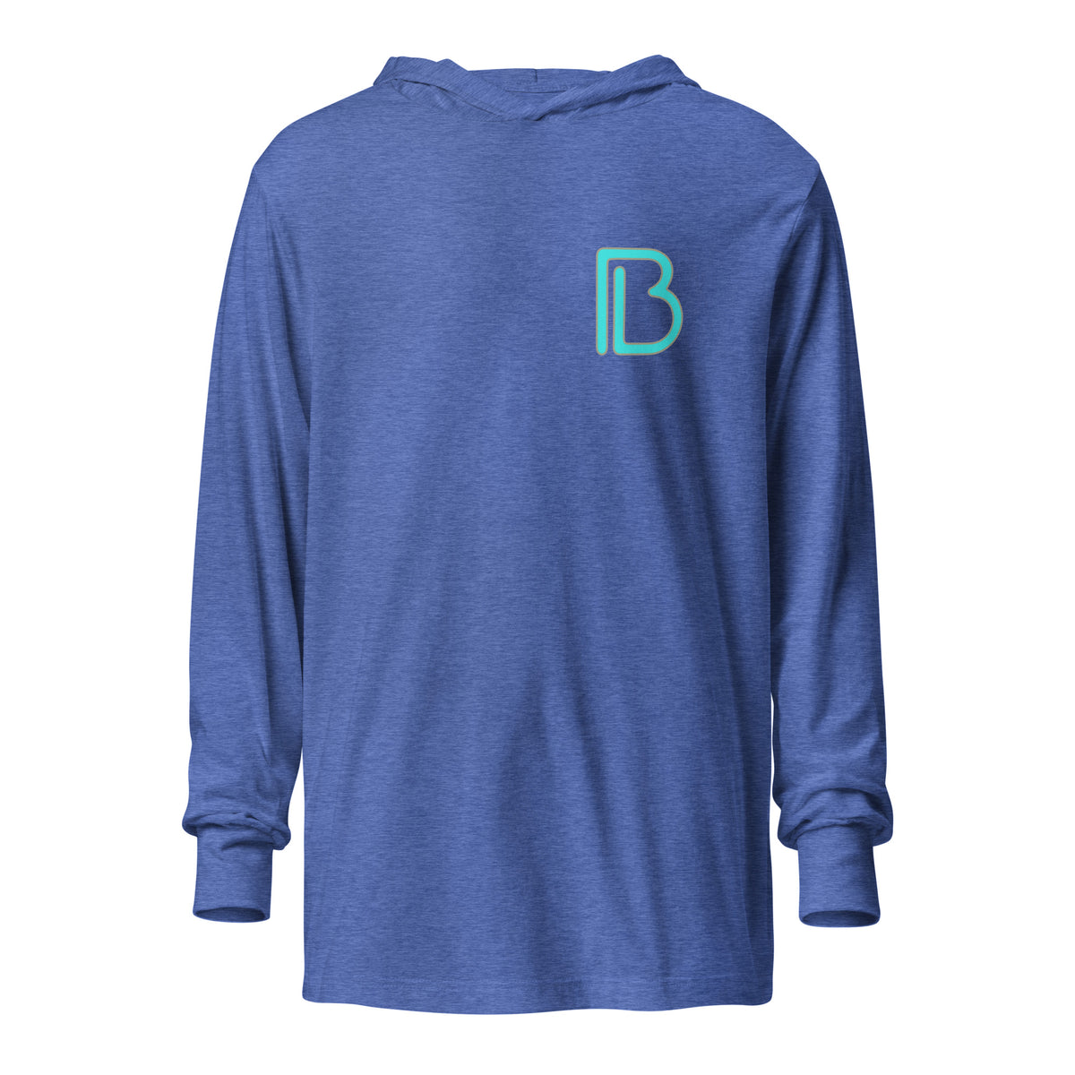 Performance | Hooded Long Sleeve T Shirt | Mulligames | Lettermark Logo