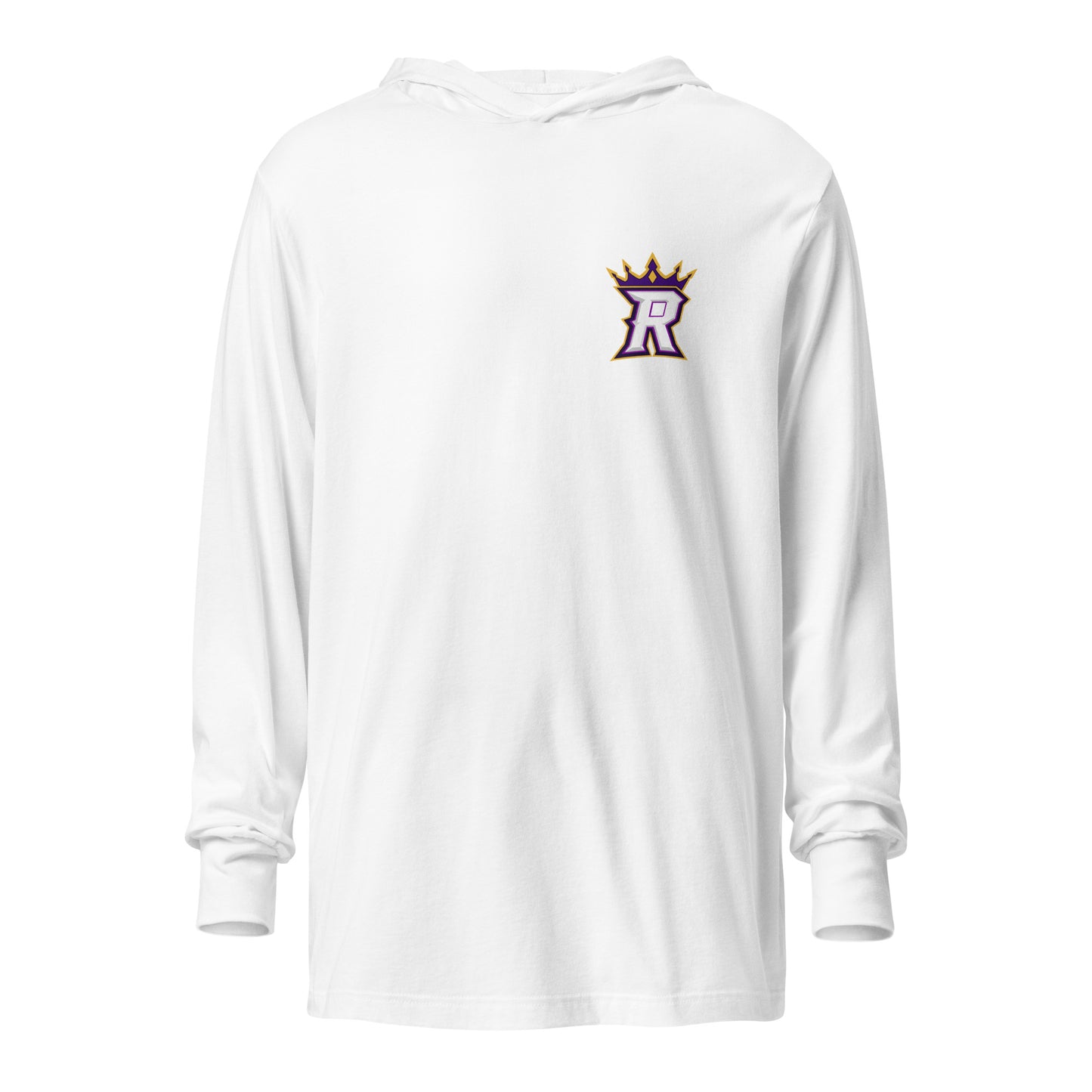 Performance | Hooded Long Sleeve T Shirt | REIGN 10U Softball | Royale Crest Logo