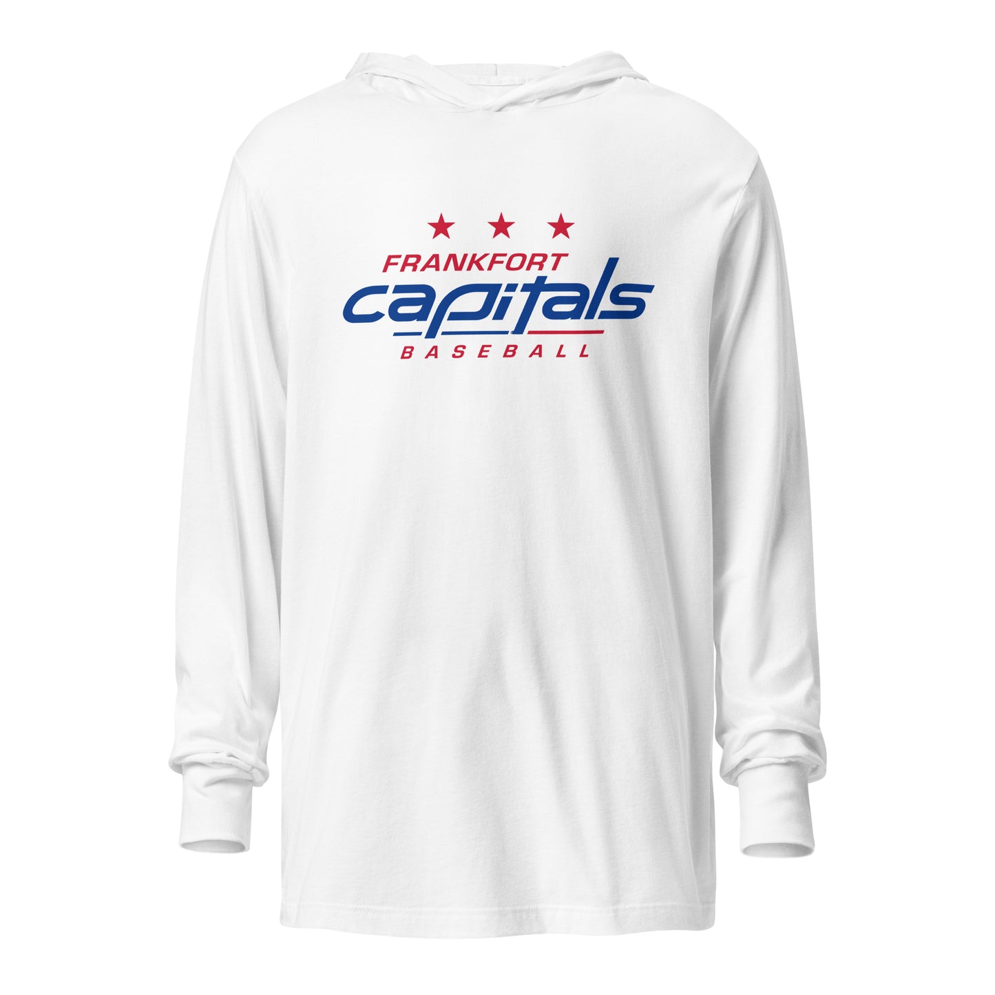 Performance | Hooded Long Sleeve T Shirt | FFYSA | Frankfort Vanguard Logo