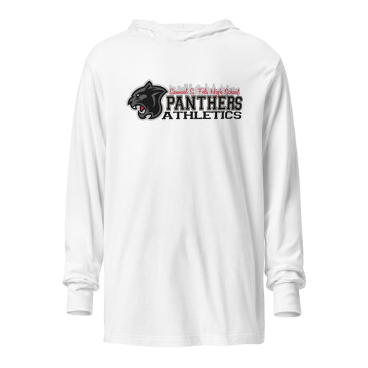 Performance | Hooded Long Sleeve T Shirt | Samuel Fels Football | Vanguard Logo