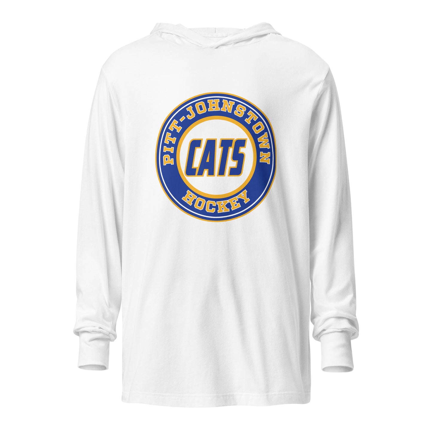 Performance | Hooded Long Sleeve T Shirt | UPJ Hockey | Badge Logo