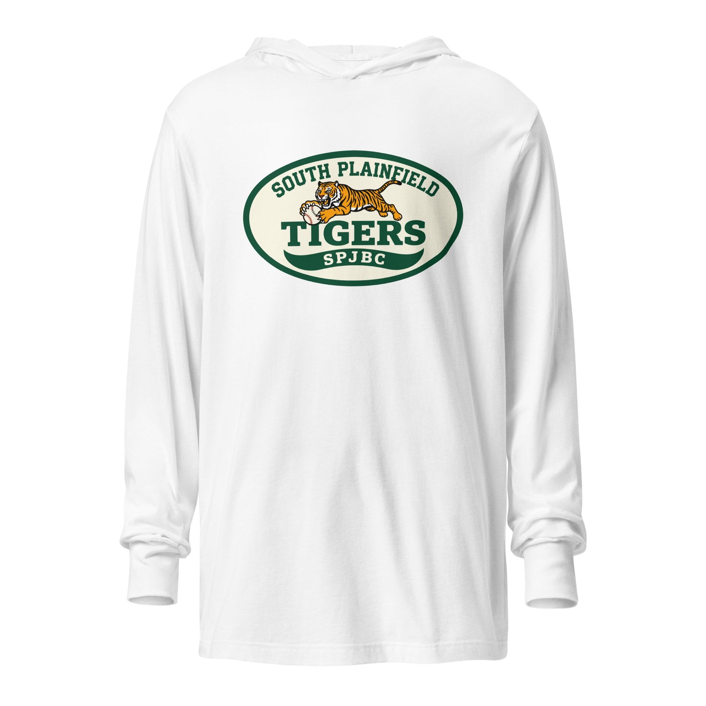 Performance | Hooded Long Sleeve T Shirt | SP Tigers 7U | Emblem Logo