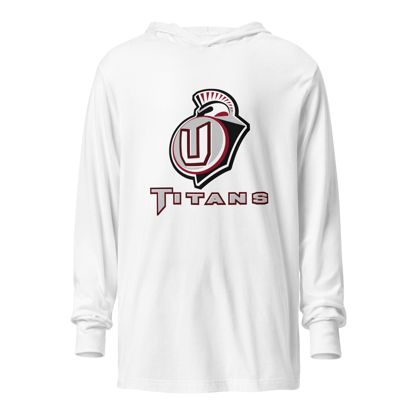 Performance | Hooded Long Sleeve T Shirt | Union Gymnastics | Emblem Logo
