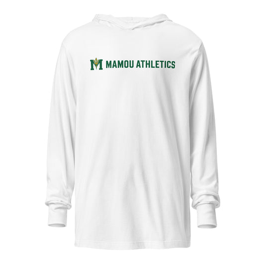 Performance | Hooded Long Sleeve T Shirt | Mamou High School | Emblem Logo