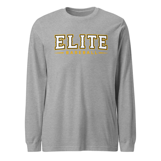 Performance | Long Sleeve Tee | Elite Baseball | Vanguard Logo