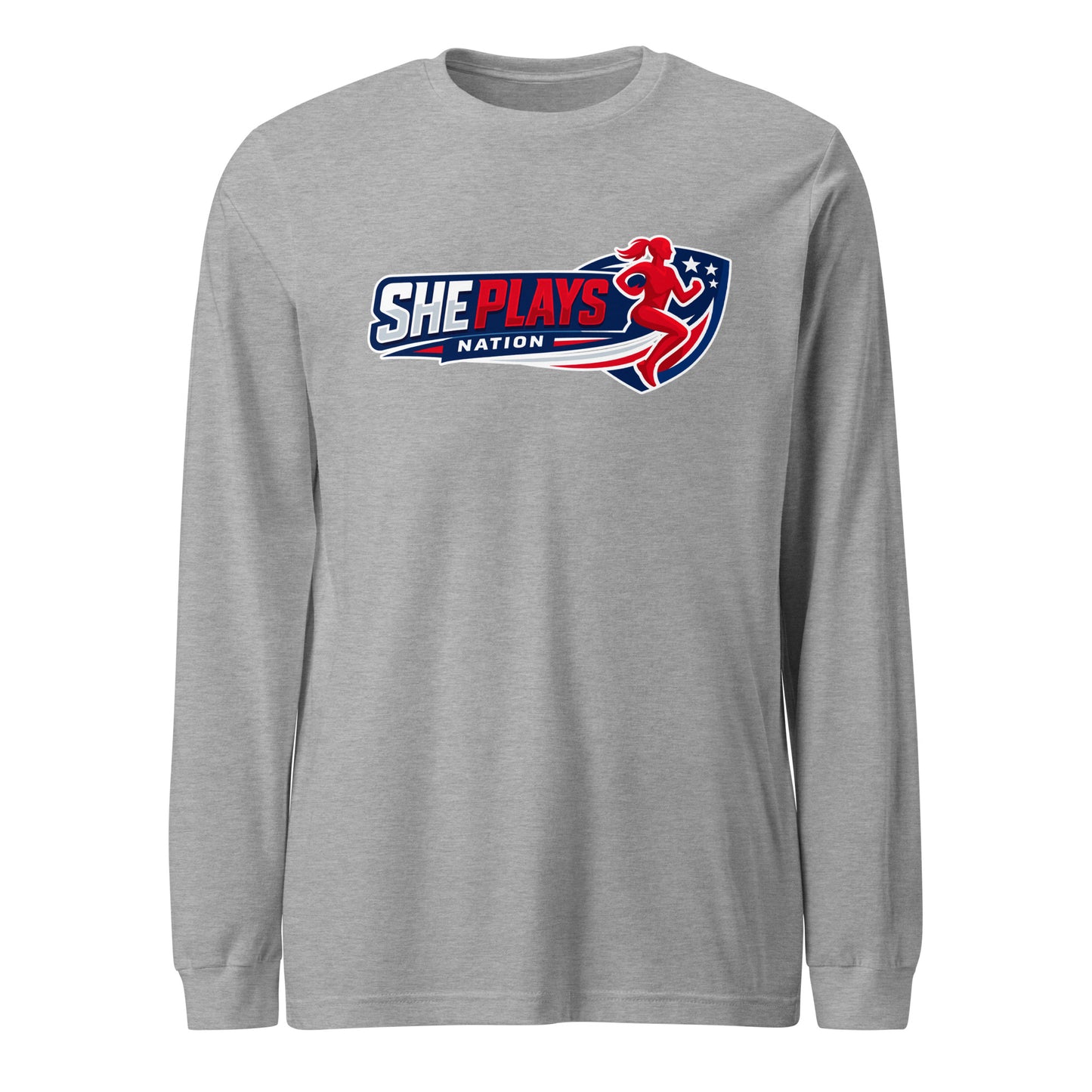 Performance | Long Sleeve Tee | She Plays Nation | Crest Logo