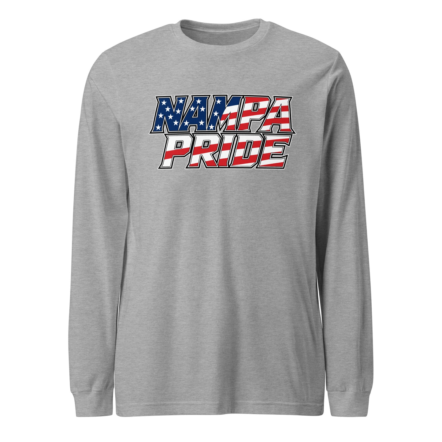 Performance | Long Sleeve Tee | Nampa Pride | Modern Script Logo
