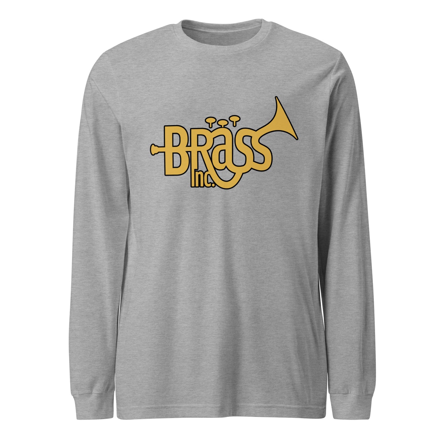 Performance | Long Sleeve Tee | Brass Inc. | Emblem Logo