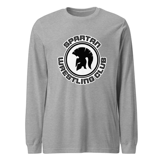 Performance | Long Sleeve Tee | Spartan Wrestling Club | Crest Logo