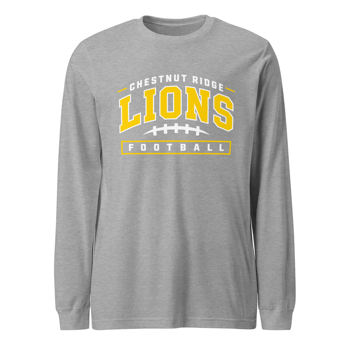 Performance | Long Sleeve Tee | Chestnut Ridge Lions Football | Valor Logo