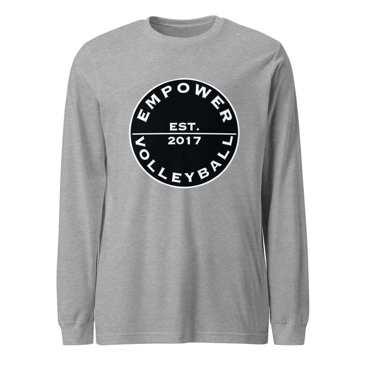 Performance | Long Sleeve Tee | Empower Volleyball Club | Alpha Spike Logo