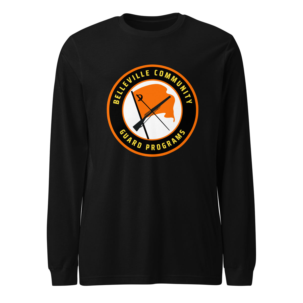 Performance | Long Sleeve Tee | Belleville Community Guard Programs | Badge Logo