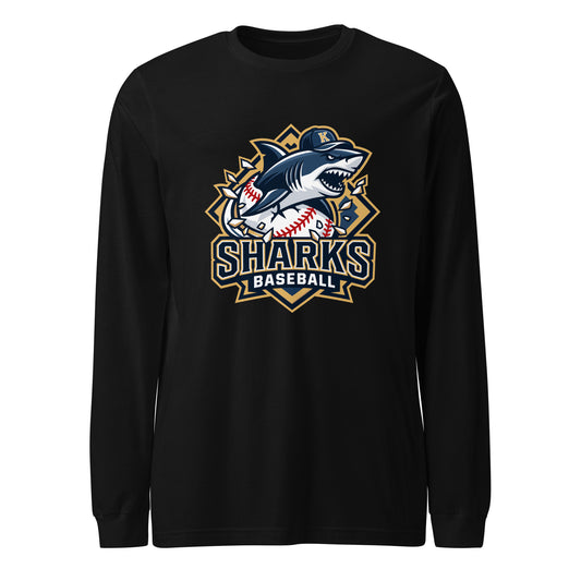 Performance | Long Sleeve Tee | Sharks Diamond Sports | Valor Logo