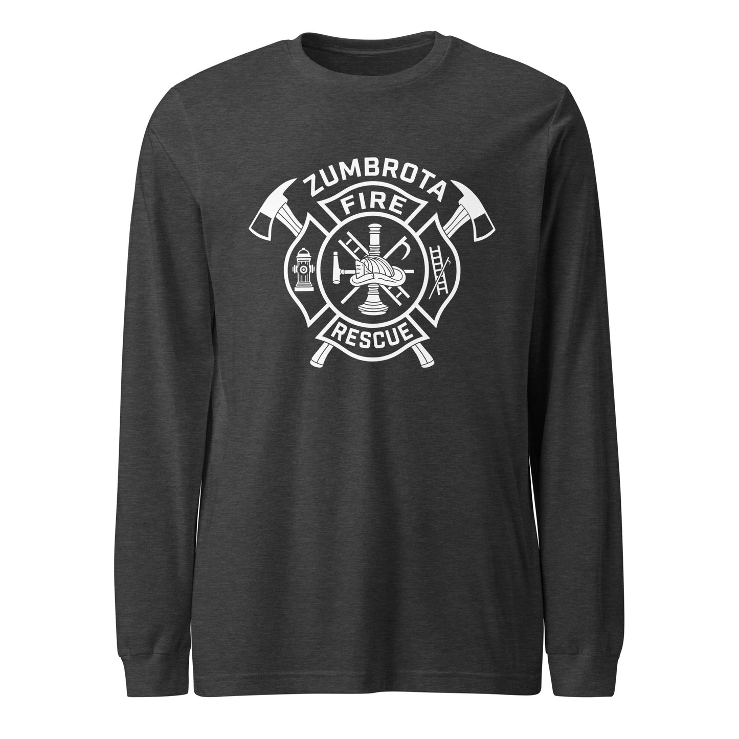 Performance | Long Sleeve Tee | Zumbrota Fire Department | Crest Logo