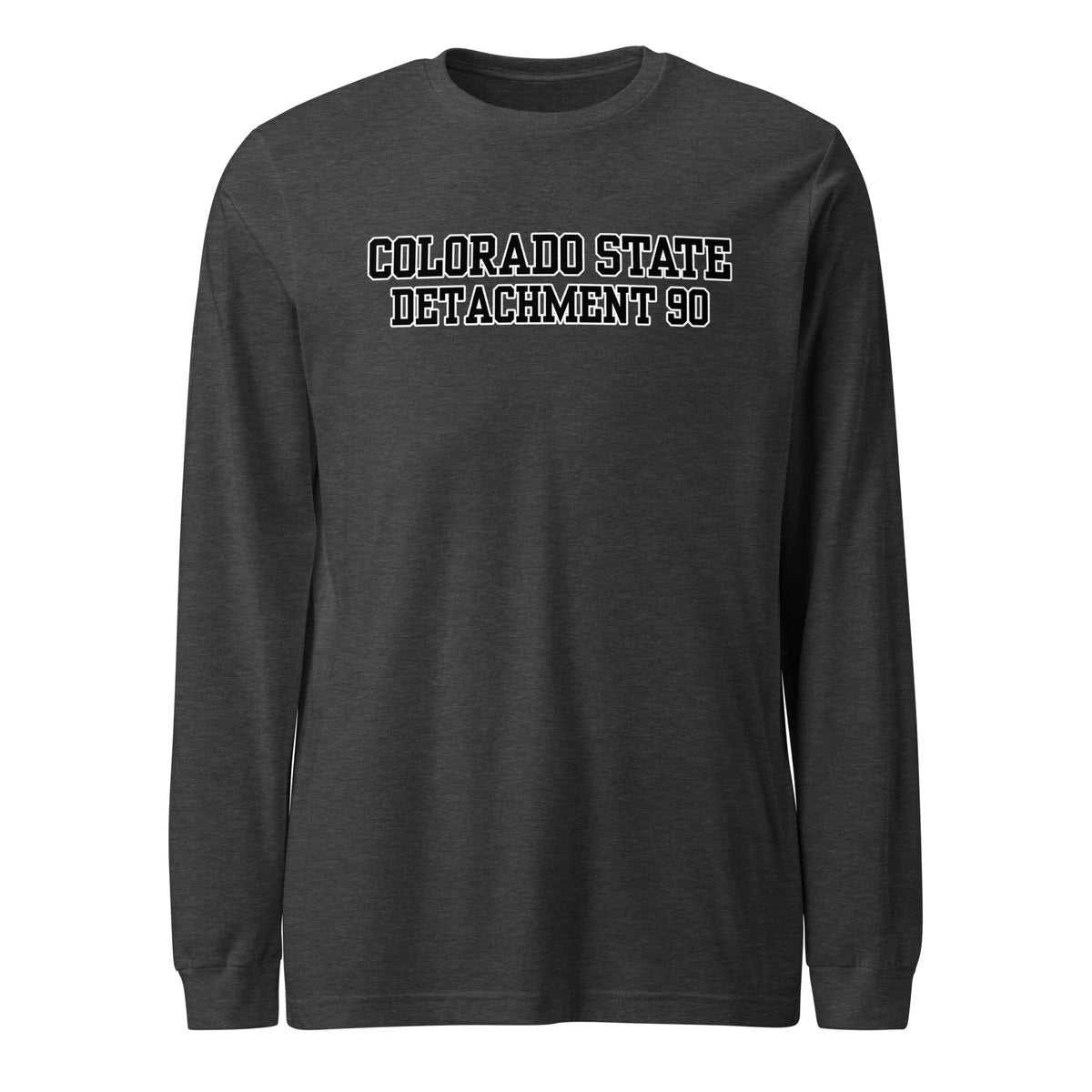Performance | Long Sleeve Tee | Colorado State Detachment 90 | Modern Script Logo