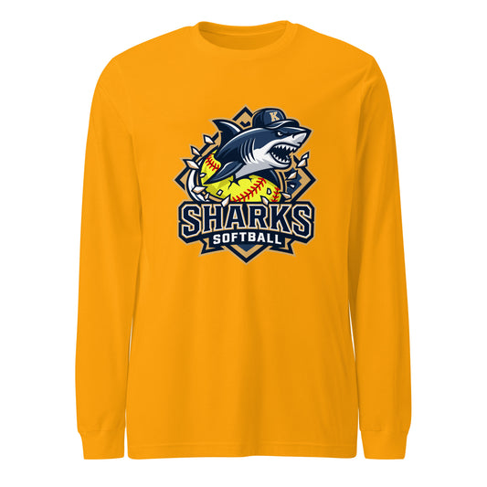 Performance | Long Sleeve Tee | Sharks Diamond Sports | Crest Logo