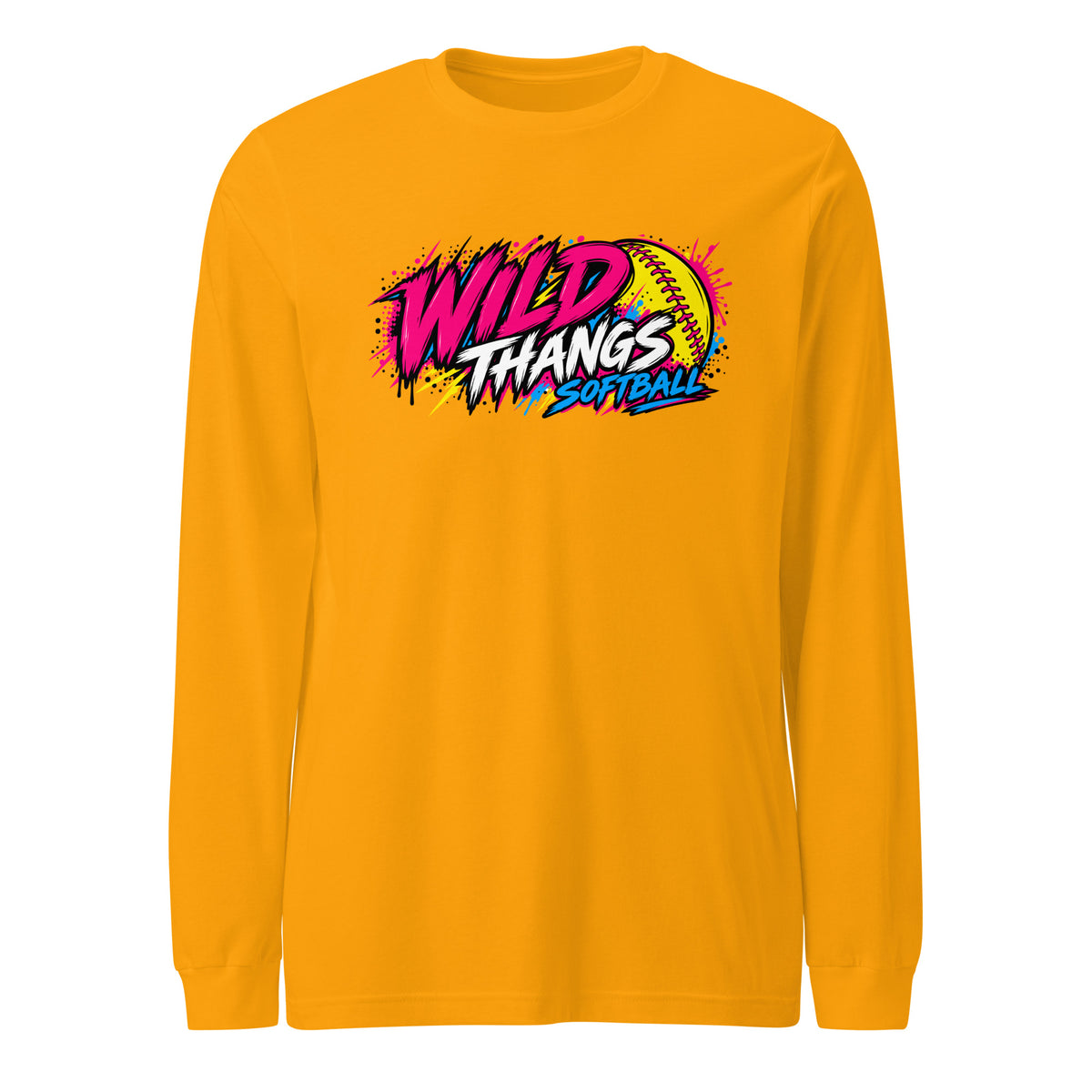 Performance | Long Sleeve Tee | Wild Thangs | Ironclad Fastpitch Logo