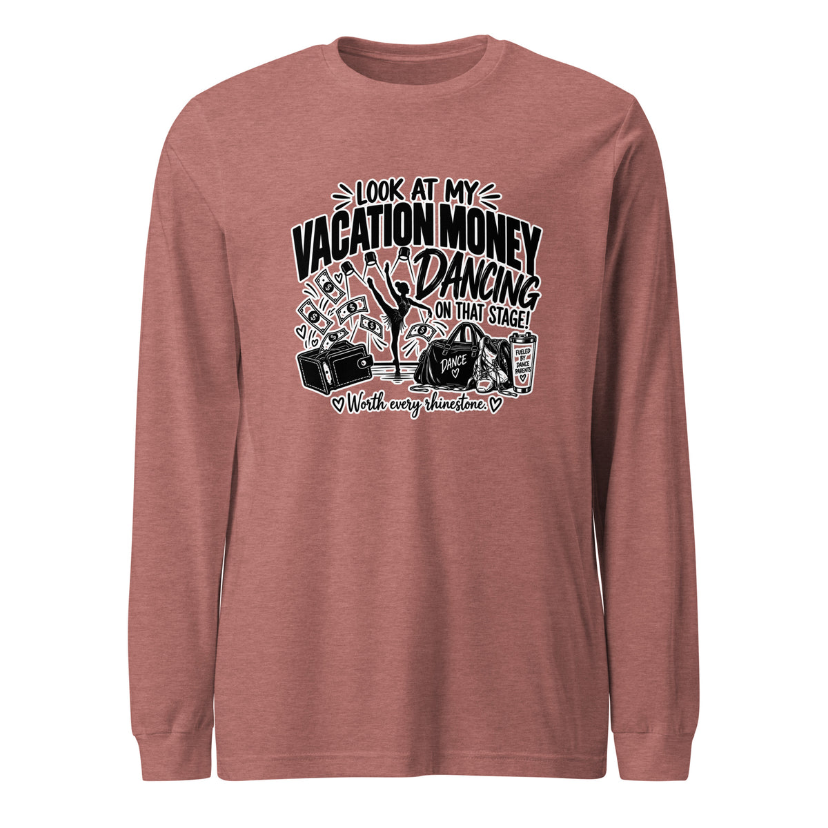 Performance | Long Sleeve Tee | Dance Life | Vanguard Logo