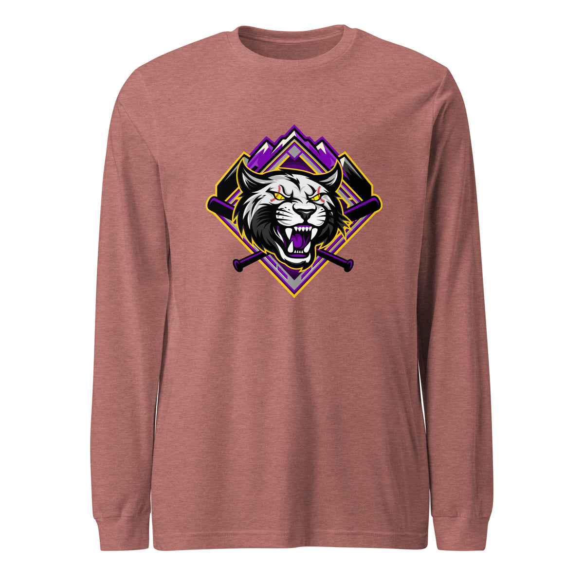 Performance | Long Sleeve Tee | Wildcats Softball | Crest Logo