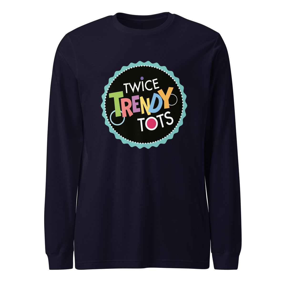Performance | Long Sleeve Tee | Twice Trendy Tots | Badge Logo