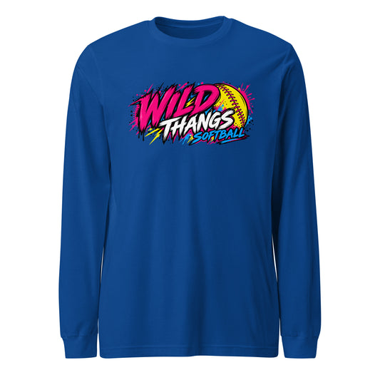 Performance | Long Sleeve Tee | Wild Thangs | Ironclad Fastpitch Logo