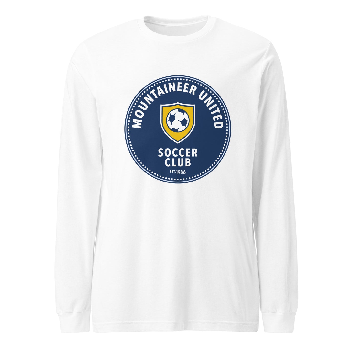 Performance | Long Sleeve Tee | Mountaineer United Soccer Club | Badge Logo