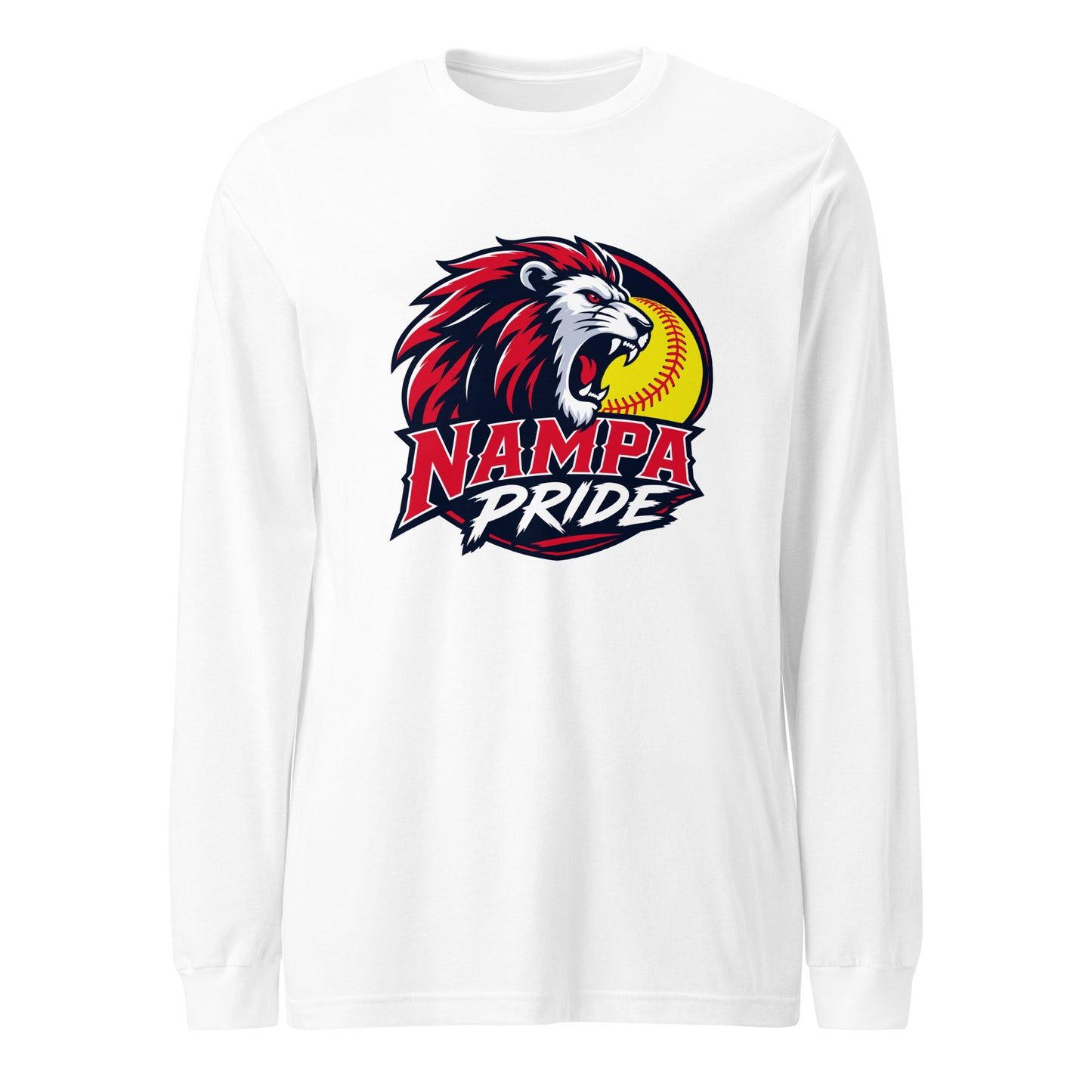 Performance | Long Sleeve Tee | Nampa Pride | Lion Crest Logo