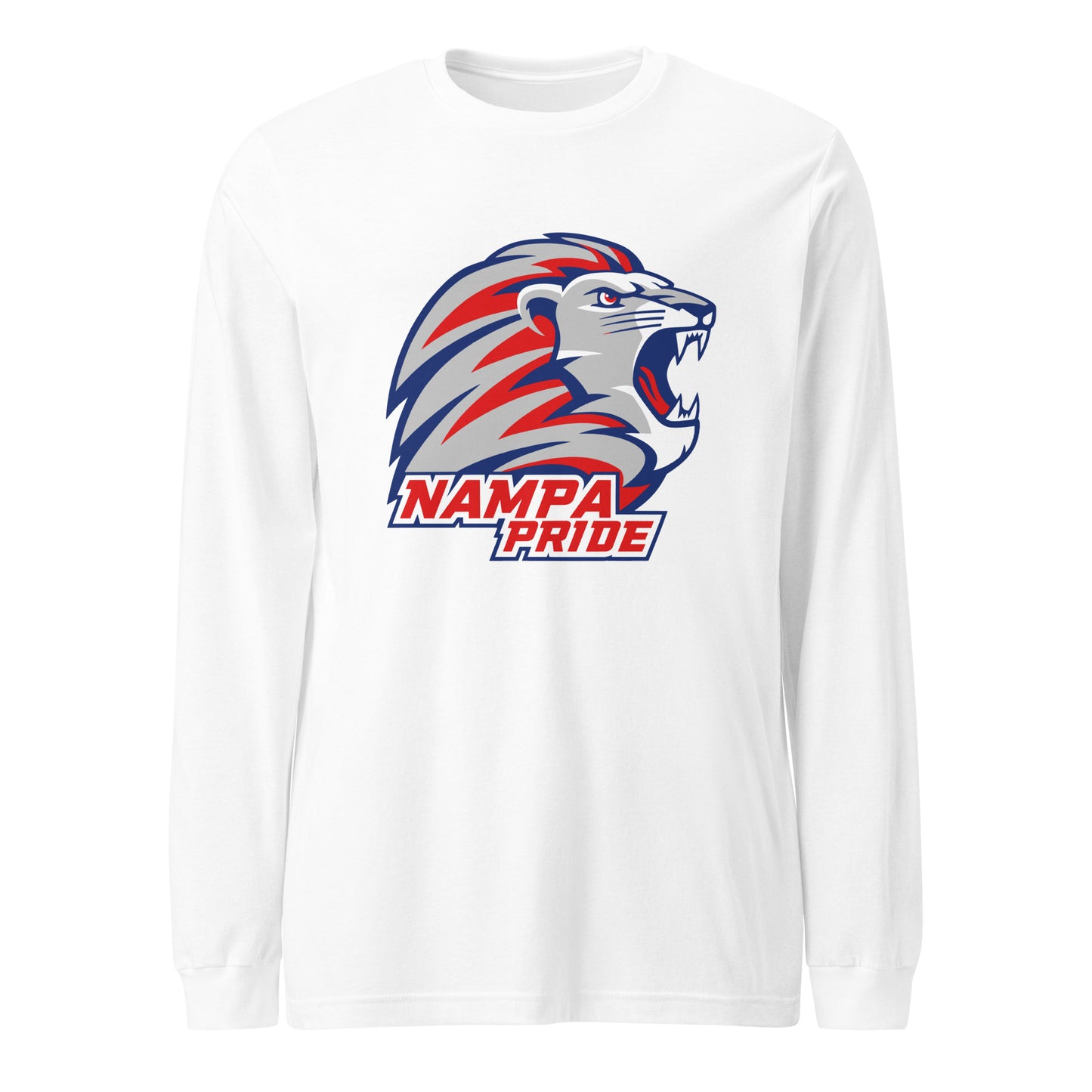 Performance | Long Sleeve Tee | Nampa Pride | Mascot Logo