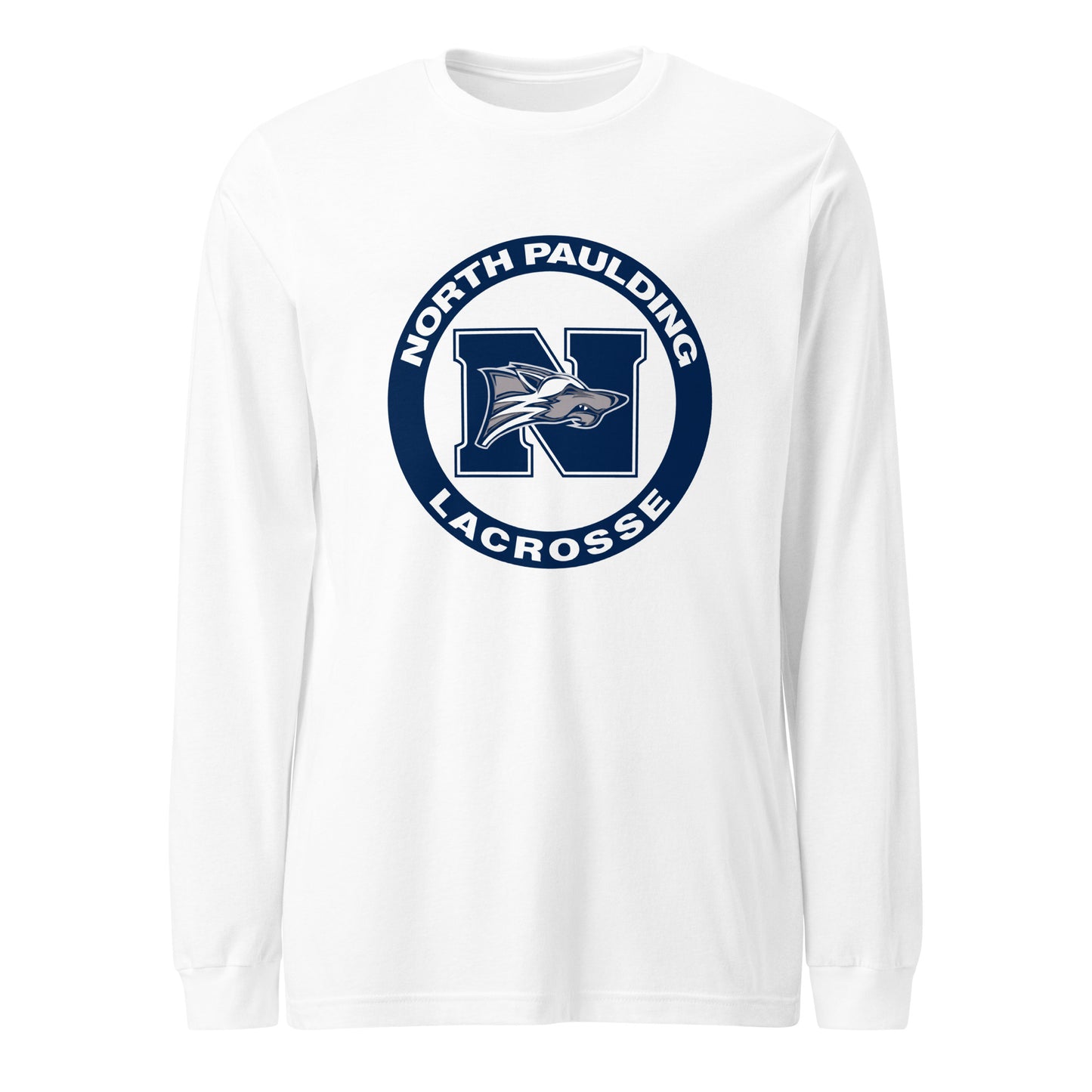 Performance | Long Sleeve Tee | North Paulding Lacrosse | Badge Logo