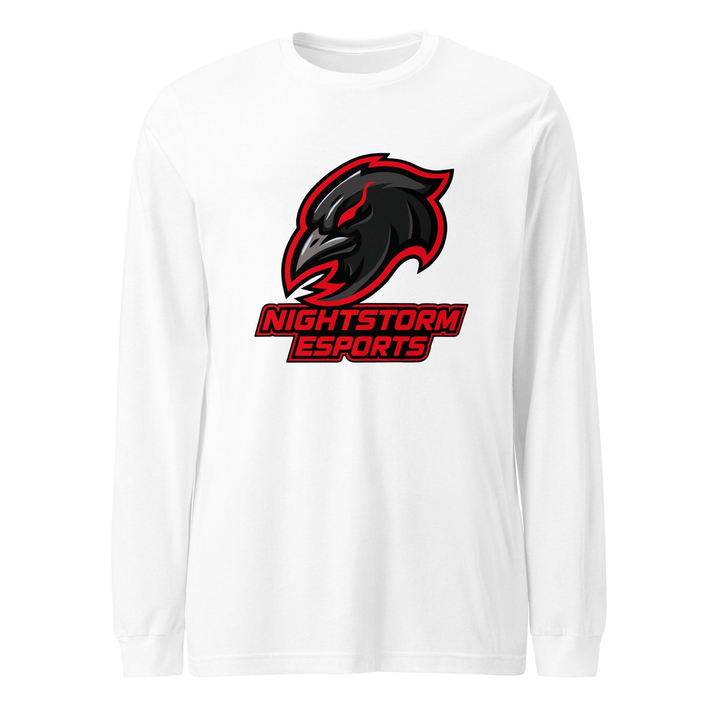 Performance | Long Sleeve Tee | NightStorm Esports | Crest Logo