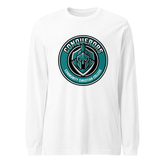 Performance | Long Sleeve Tee | Community Christian College | Badge Logo