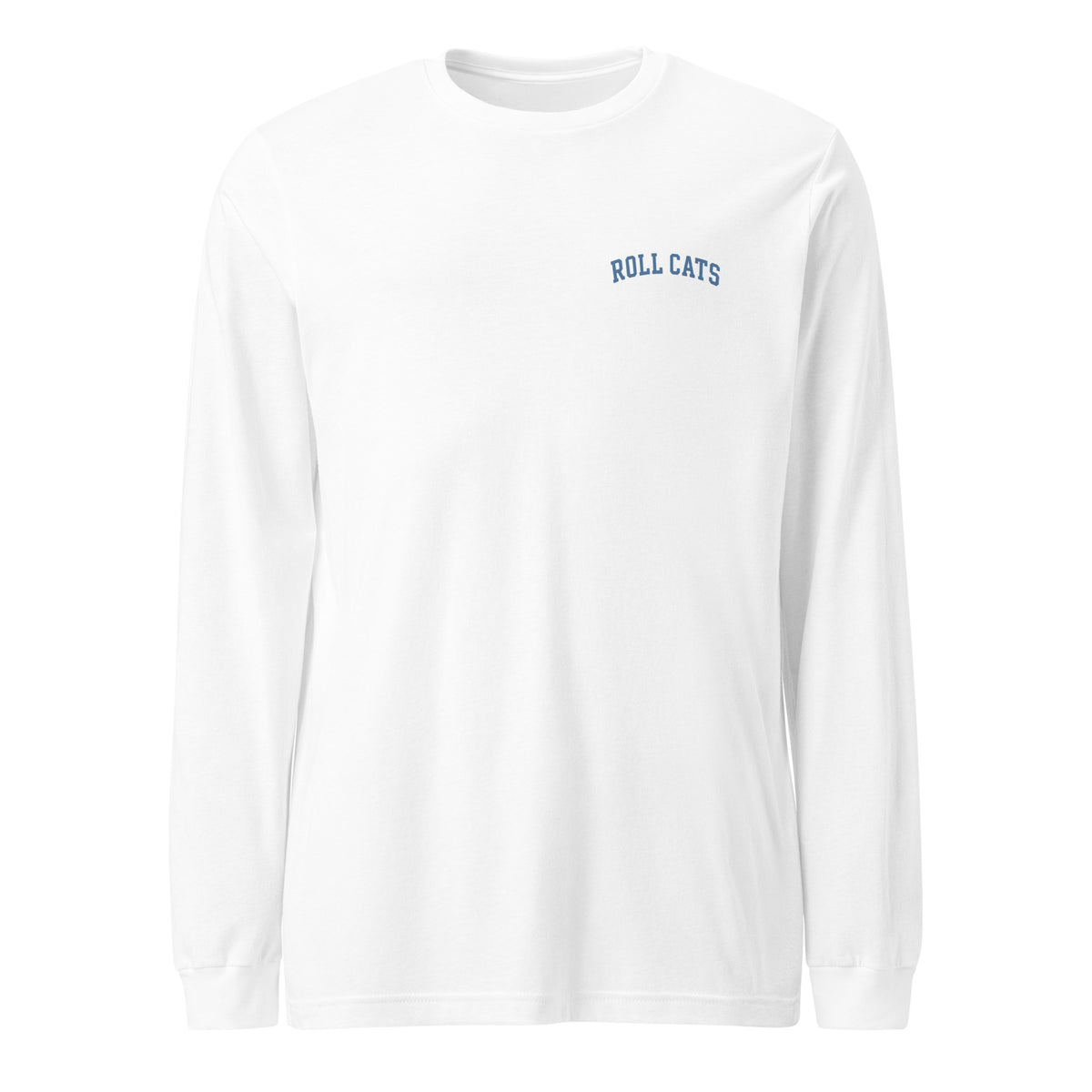 Performance | Long Sleeve Tee | Geneseo Mudcats | Roll Cats Script Logo