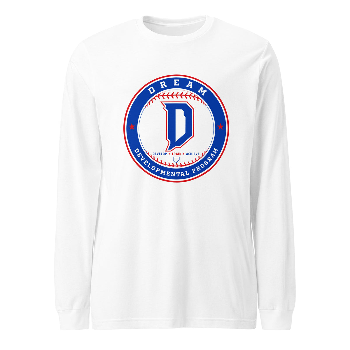 Performance | Long Sleeve Tee | Dream Developmental Program | Badge Logo