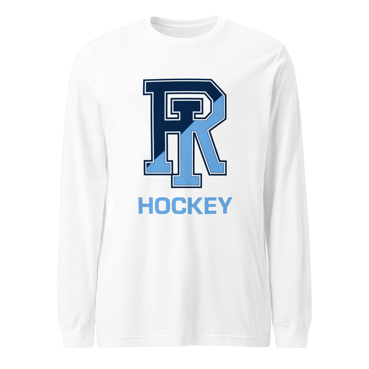 Performance | Long Sleeve Tee | URI Men’s Hockey | Vanguard Logo