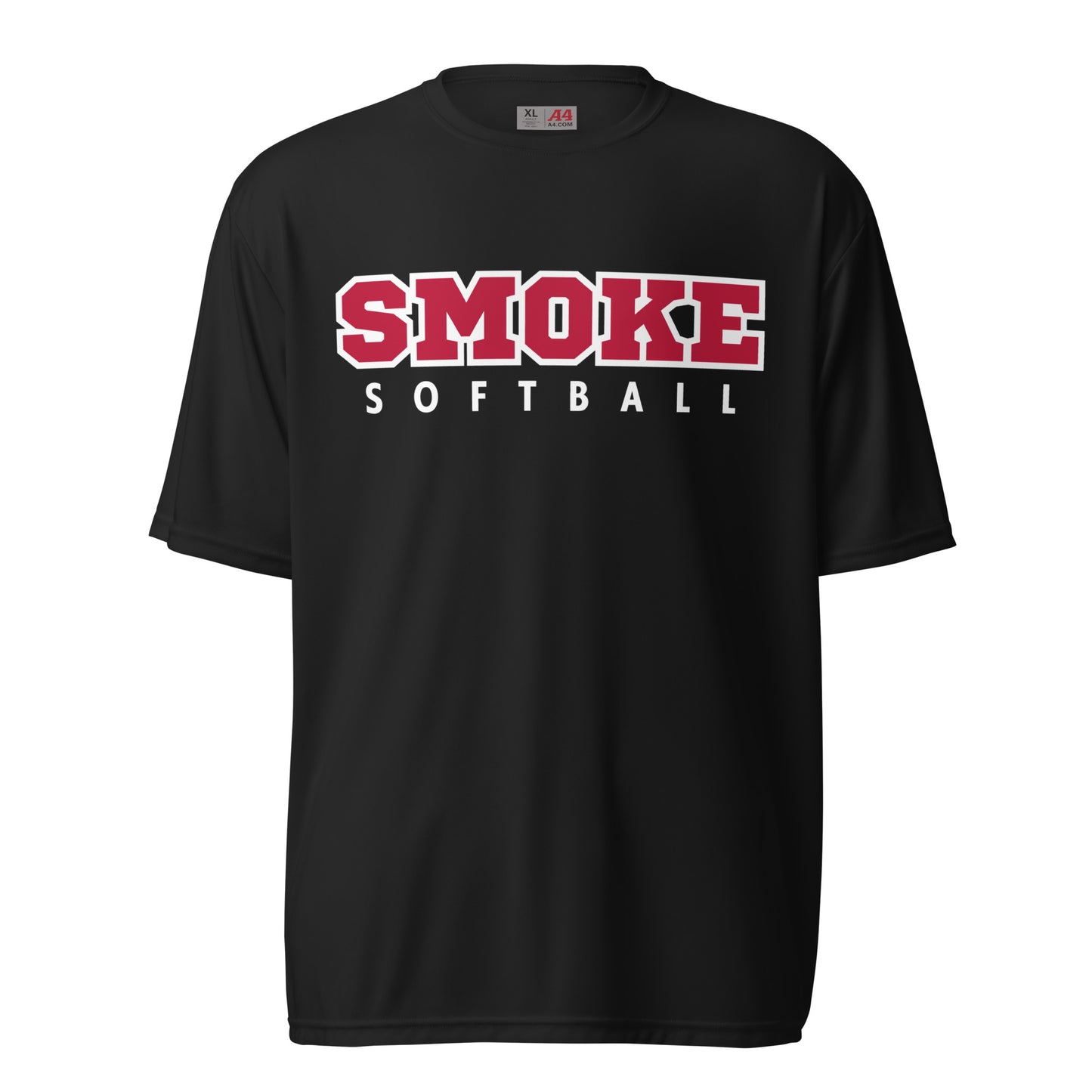Active | Moisture Wicking Shirt | Smoke 14U Softball | Modern Script Logo