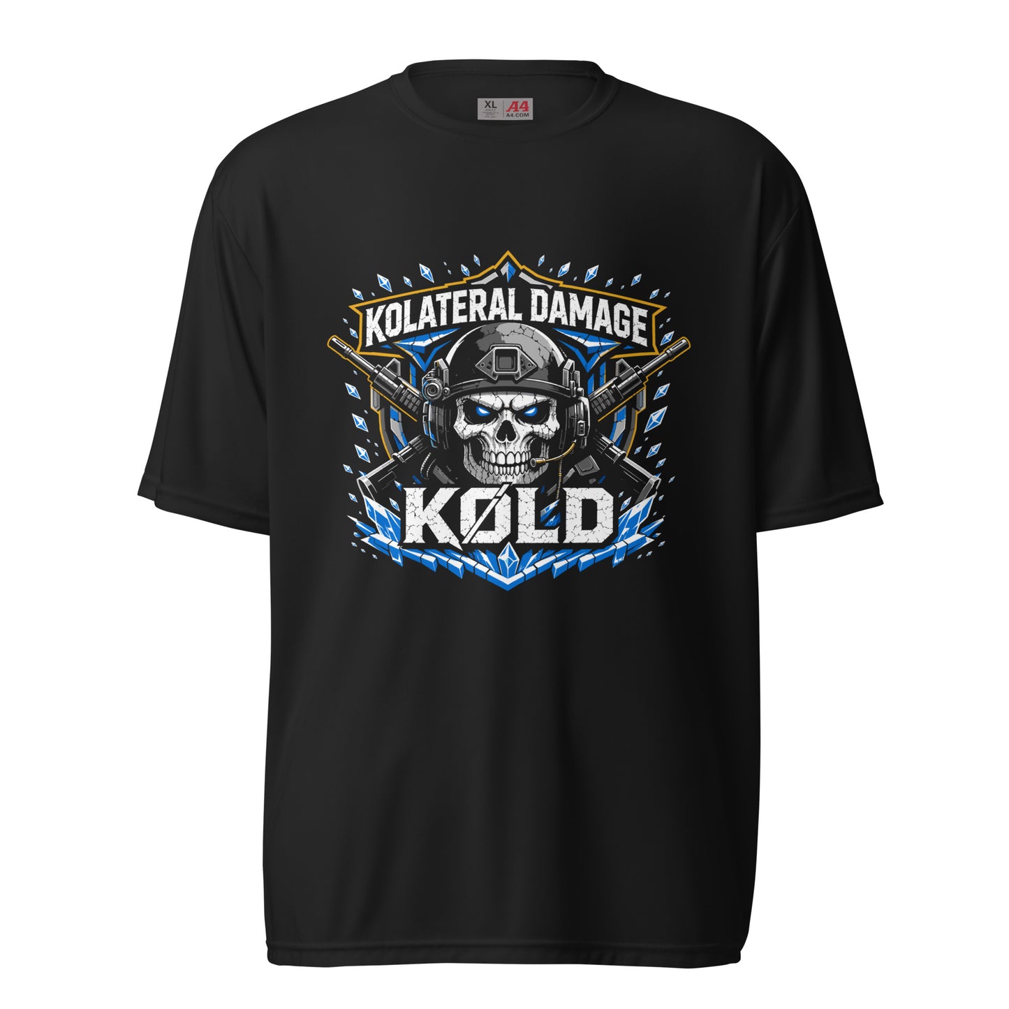 Active | Moisture Wicking Shirt | Kolateral Damage E-Sports | Emblem Logo