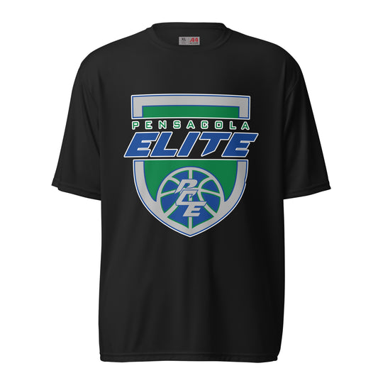 Active | Moisture Wicking Shirt | Pensacola Elite Inc. | Shield Logo