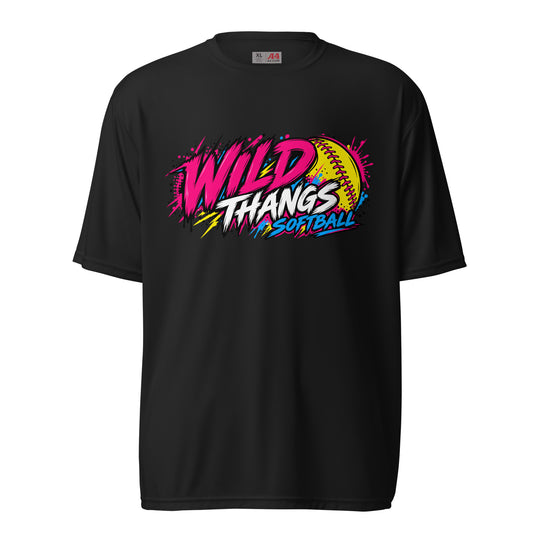Active | Moisture Wicking Shirt | Wild Thangs | Ironclad Fastpitch Logo