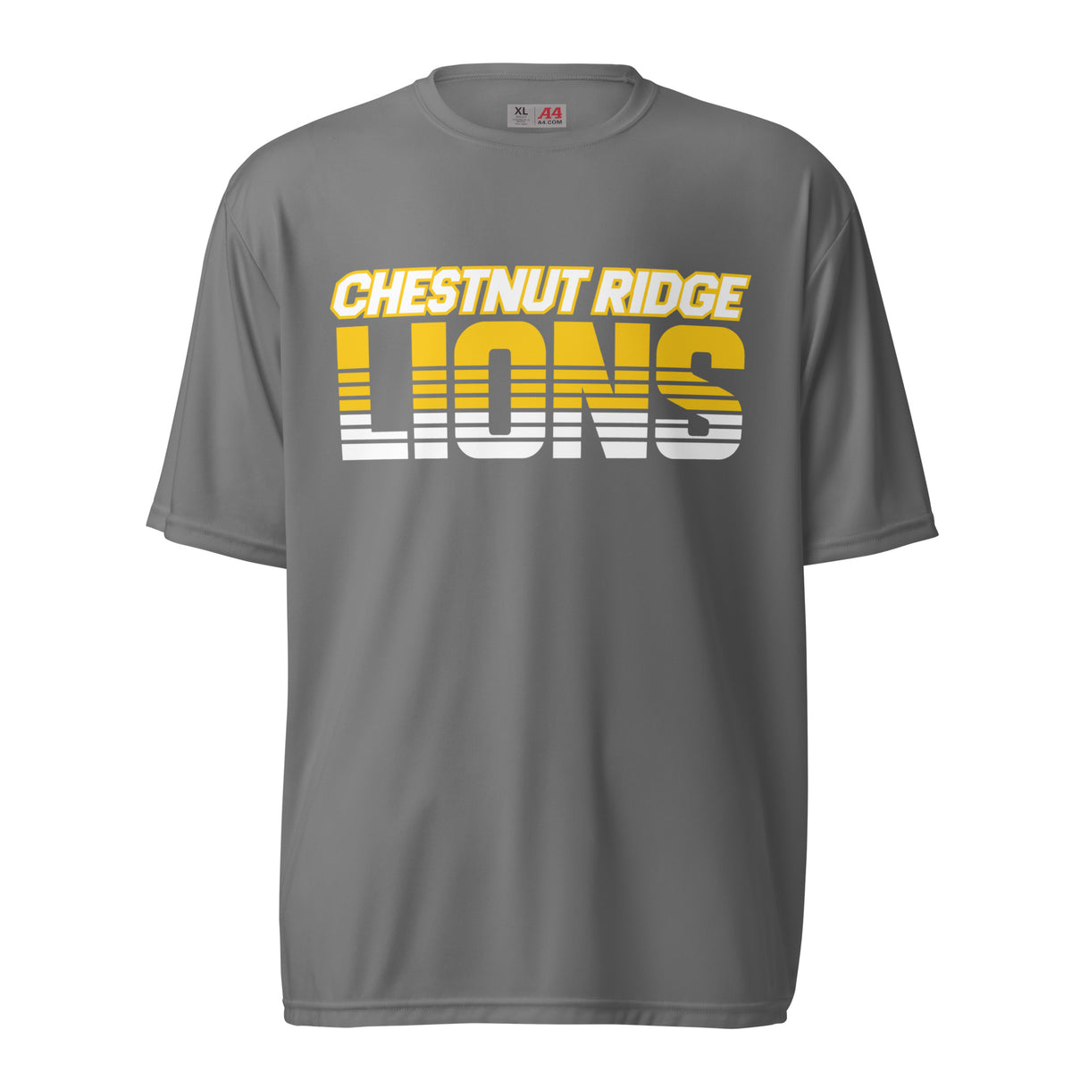 Active | Moisture Wicking Shirt | Chestnut Ridge Lions Football | Script Logo