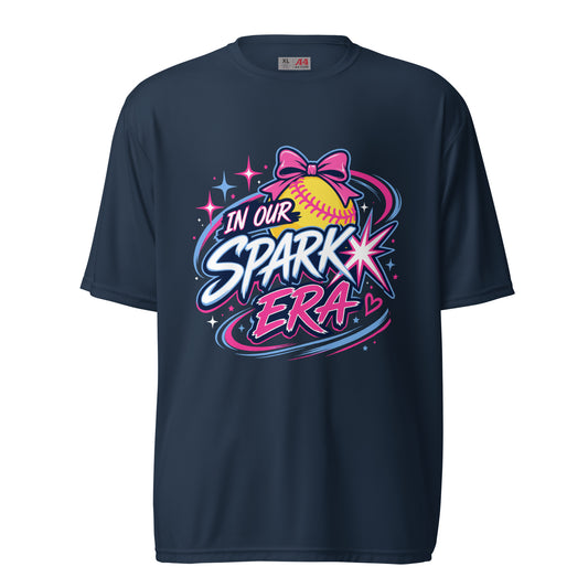 Active | Moisture Wicking Shirt | Carolina Sparkx | Athletics Logo