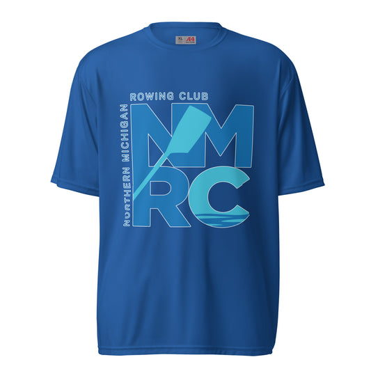 Active | Moisture Wicking Shirt | Northern Michigan Rowing | Modern Script Logo