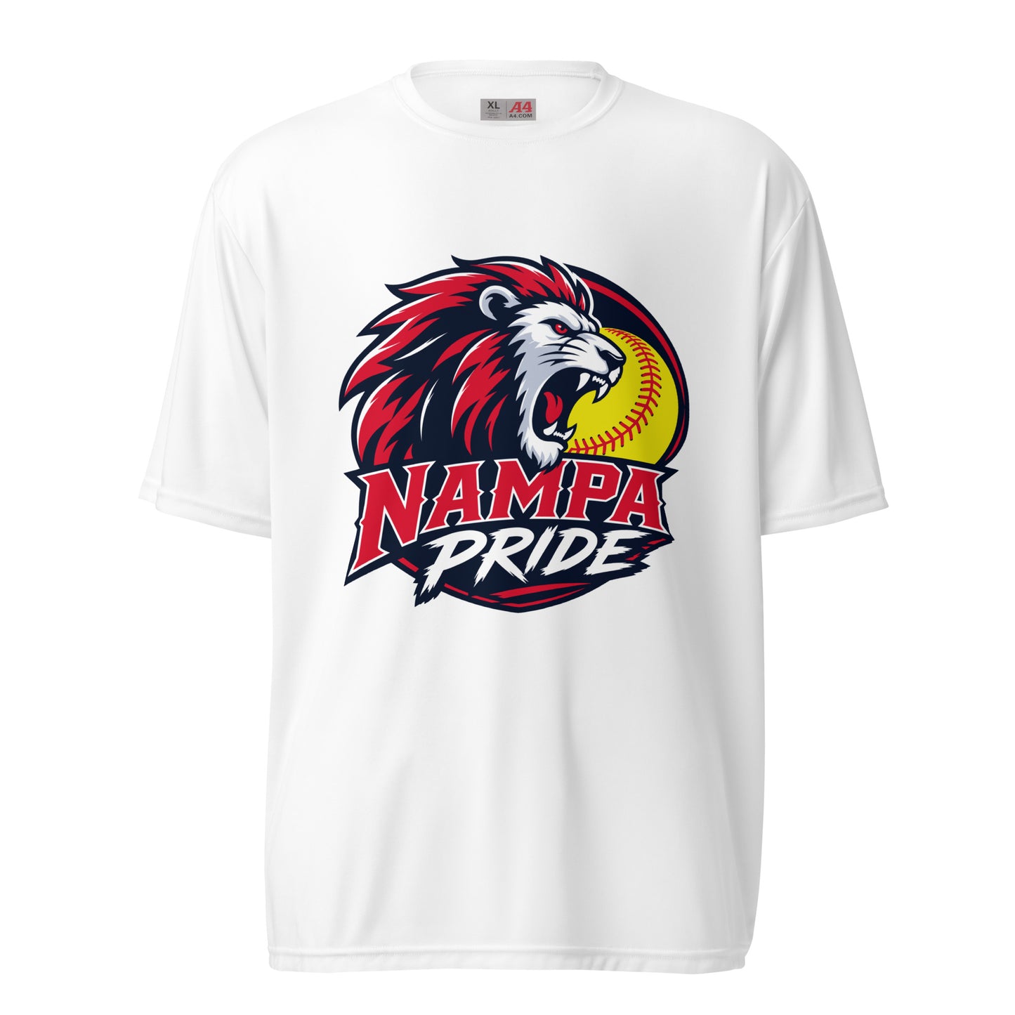 Active | Moisture Wicking Shirt | Nampa Pride | Lion Crest Logo