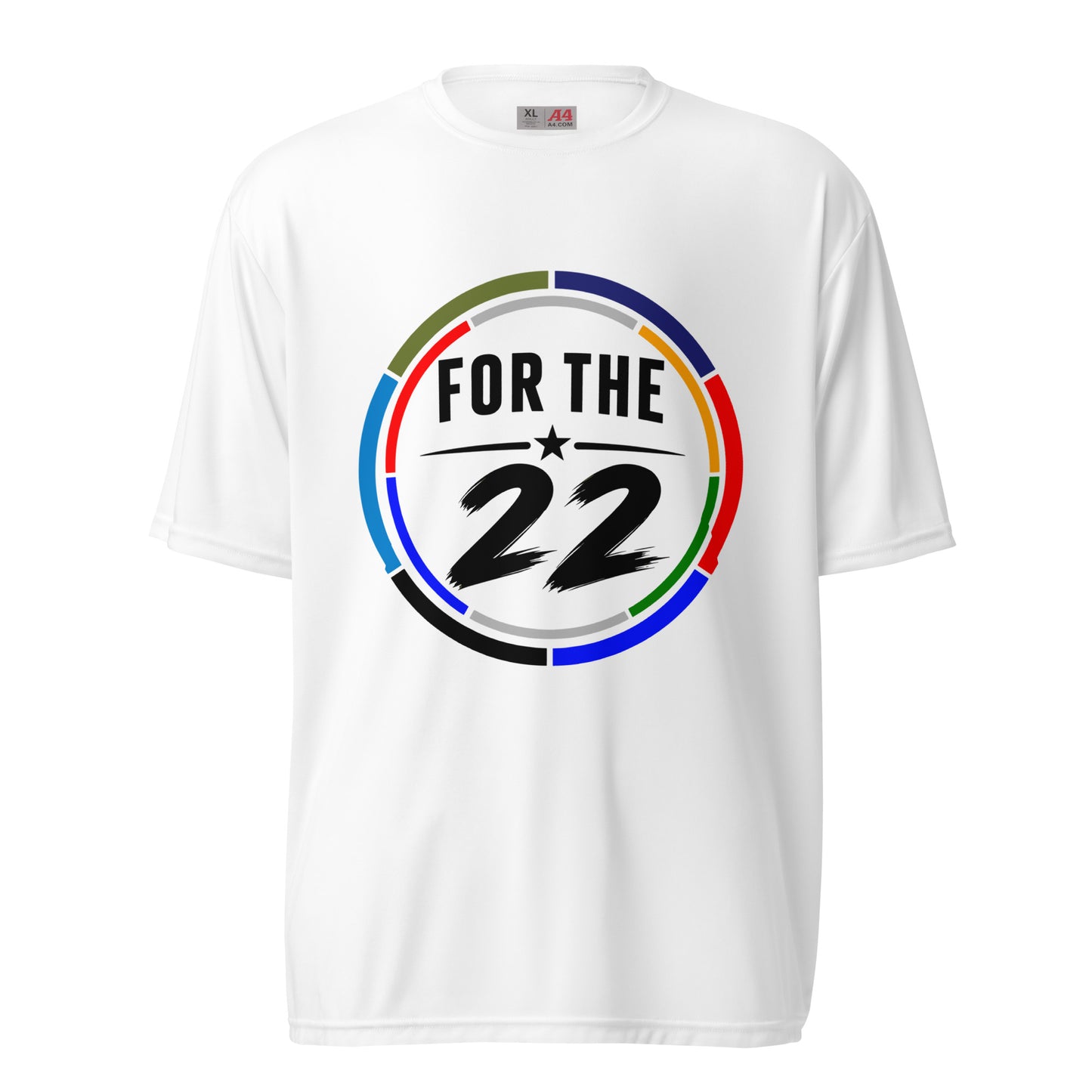 Active | Moisture Wicking Shirt | For the 22 | Honor Athletics Logo
