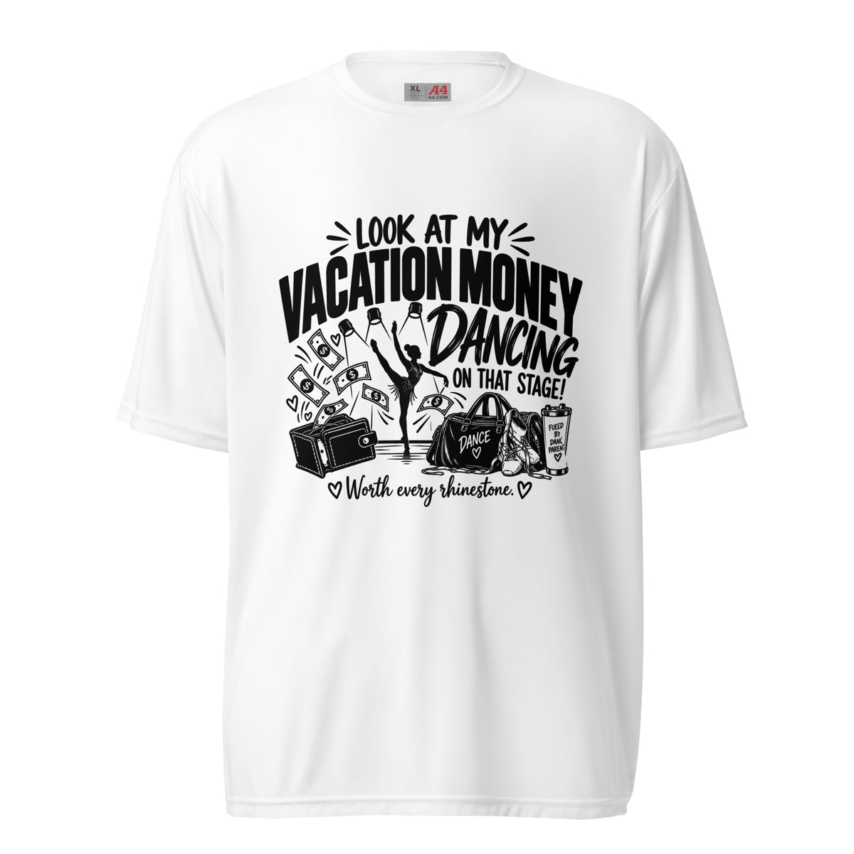 Active | Moisture Wicking Shirt | Dance Life | Vanguard Logo