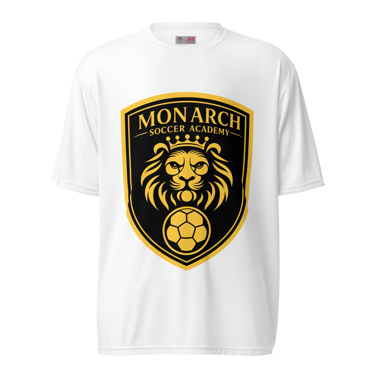 Active | Moisture Wicking Shirt | Monarch Soccer Academy | Shield Logo