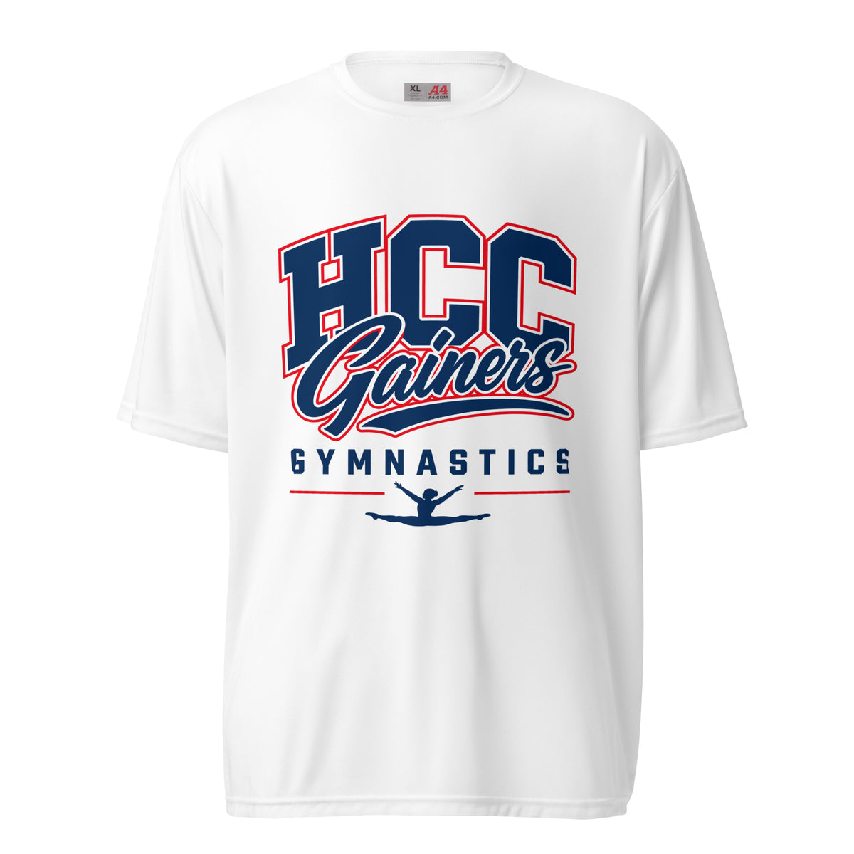 Active | Moisture Wicking Shirt | HCC Gymnastics | Apex Logo